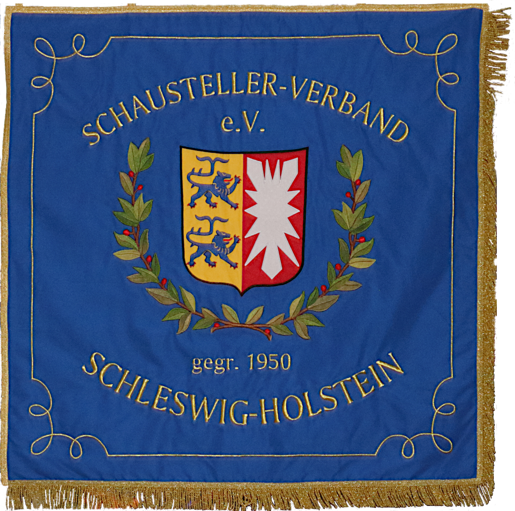 Neue Fahne des Schaustellerverband Schleswig-Holstein e.V.